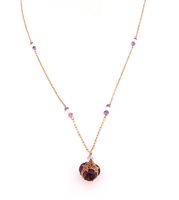 Collana Forever Gioielli Donna in Argento Ametista FGCO00285 - FGCO00285